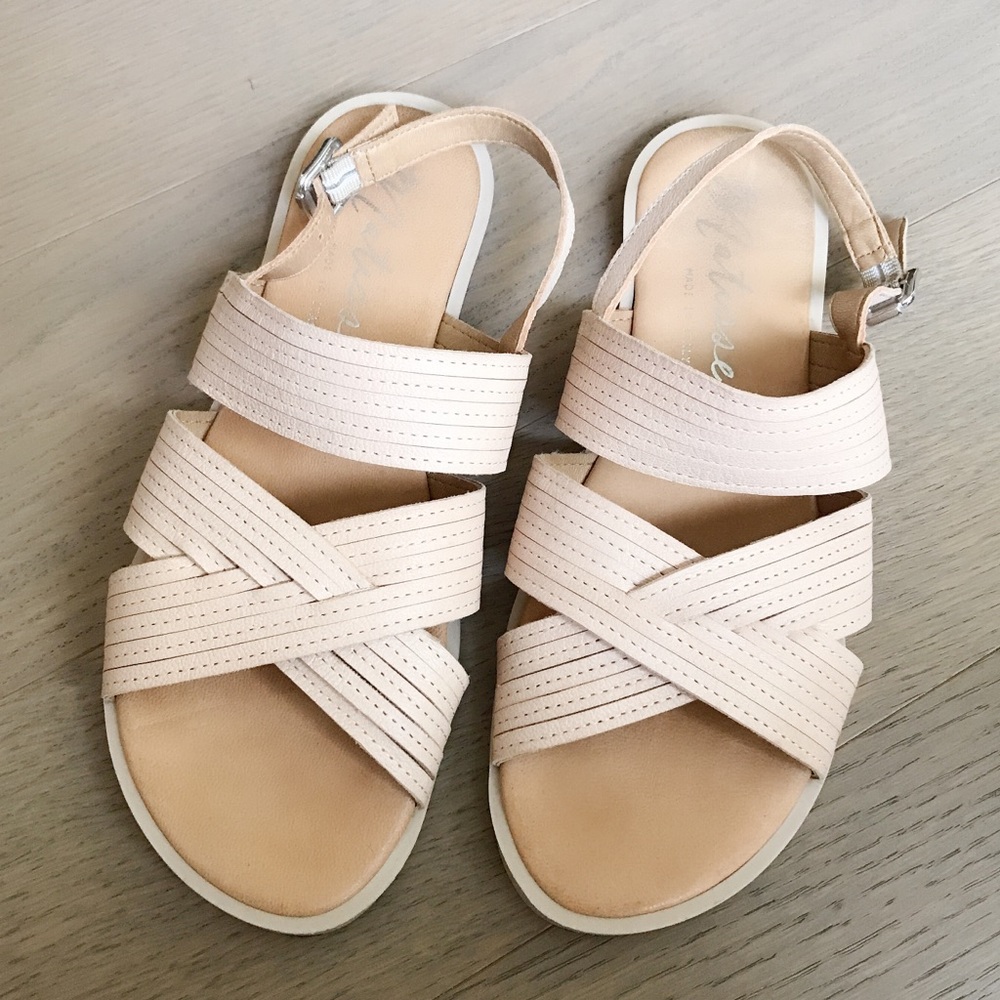 MATISSE nude sandals